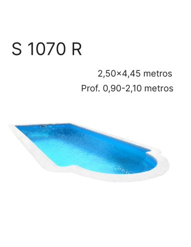S1070R 10,75 x 4,15 m | Cubiertas a medida para piscina