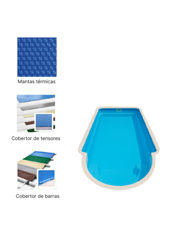 Dublín 7,00 x 3,00 m | Cubiertas a medida para piscina