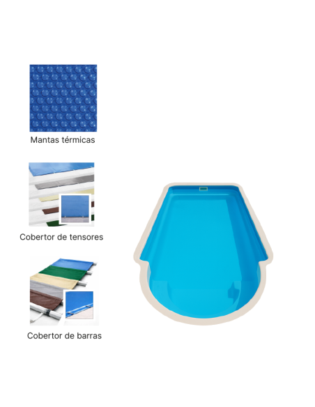 Dublín 7,00 x 3,00 m | Cubiertas a medida para piscina