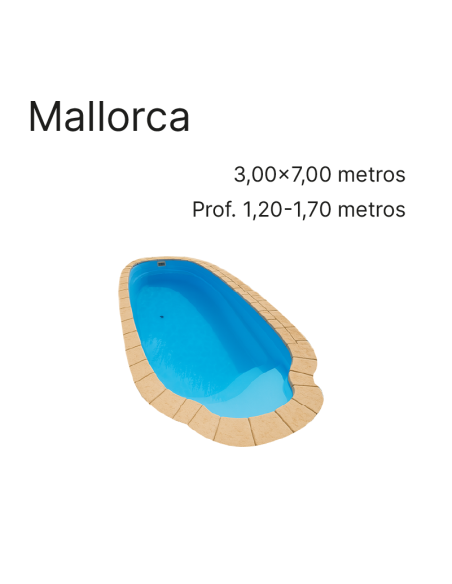 Mallorca 7,00 x 3,00 m | Cubiertas a medida para piscina