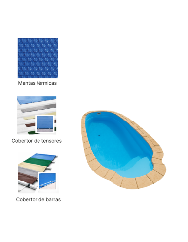 Mallorca 7,00 x 3,00 m | Cubiertas a medida para piscina