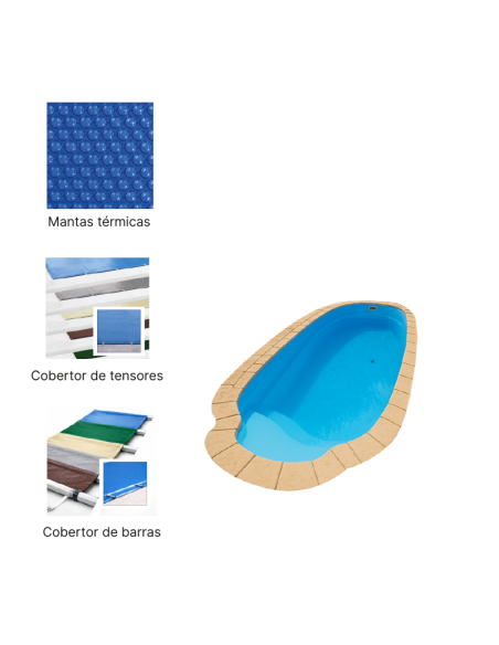 S307 7,00 x 3,00 m | Cubiertas a medida para piscina