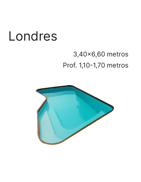 Londres 6,60 x 3,40 m | Cubiertas a medida para piscina