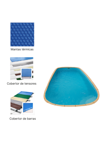 S720 7,20 x 3,15 m | Cubiertas a medida para piscina