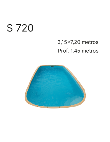 S720 7,20 x 3,15 m | Cubiertas a medida para piscina