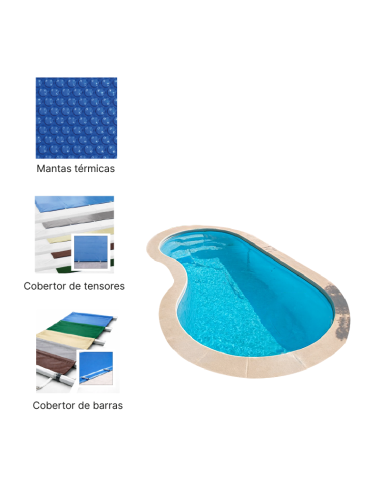 Madrid 7,65 x 3,85 m | Cubiertas a medida para piscina