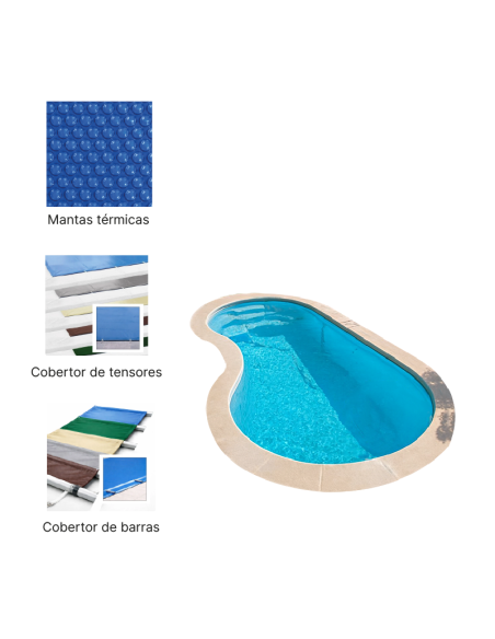Madrid 7,65 x 3,85 m | Cubiertas a medida para piscina
