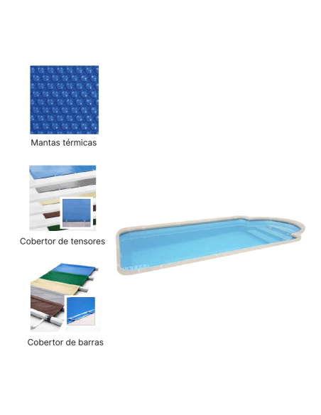 S940R 9,00 x 3,75 m | Cubiertas a medida para piscina