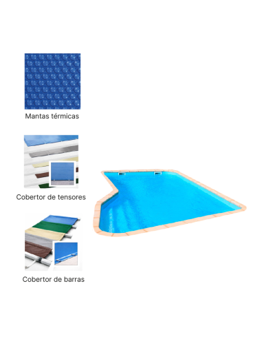 Viena 8,50 x 4,05 m | Cubiertas a medida para piscina