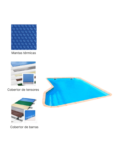 Viena 8,50 x 4,05 m | Cubiertas a medida para piscina