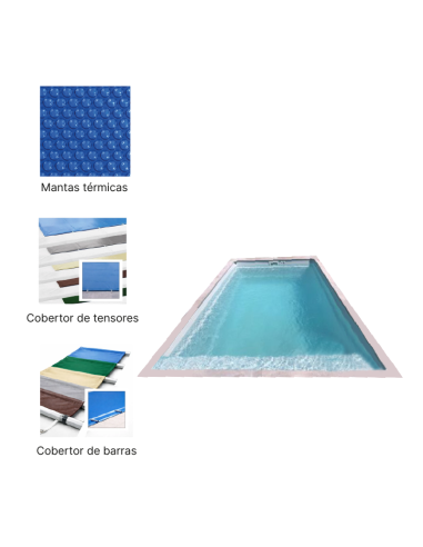 S1050 8,75 x 4,00 m | Cubiertas a medida para piscina