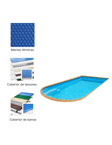 Malta 9,00 x 4,00 m | Cubiertas a medida para piscina