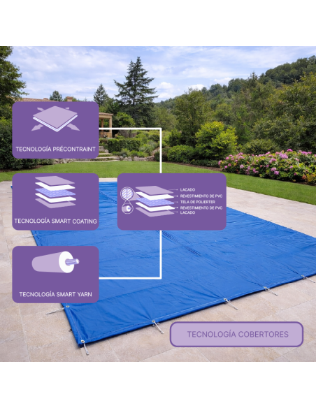Cobertores Acuacober-i para piscina a medida 2