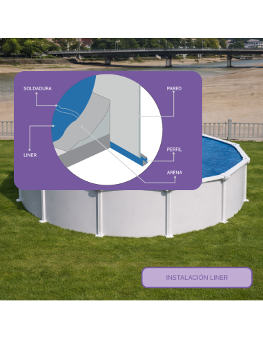 Liner para piscina a medida | Revestimiento interior