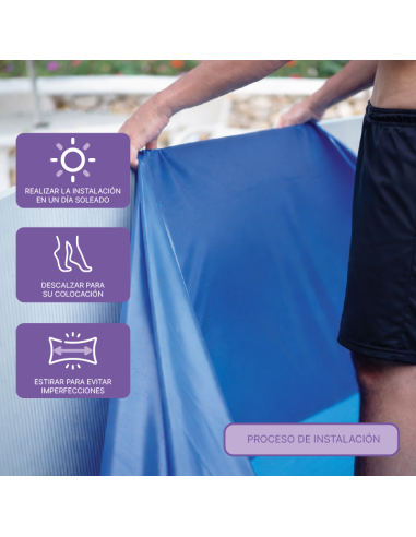 Liner para piscina a medida | Revestimiento interior