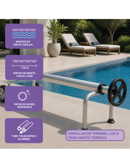 Enrollador Thermal Lux 8