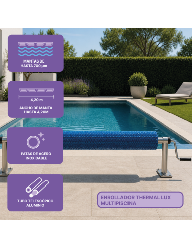 Enrollador Thermal Lux MultiPiscina