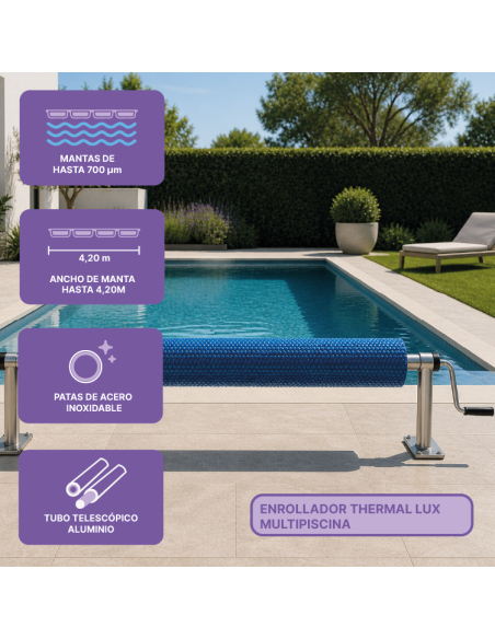 Enrollador Thermal Lux MultiPiscina