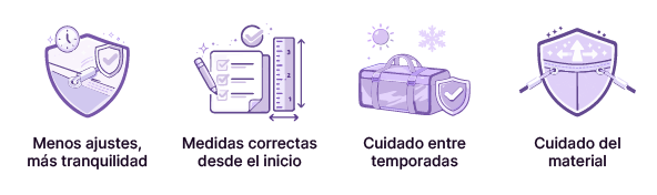 Características de accesorios para piscinas