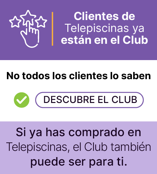 Clientes de Telepiscinas ya están en el club. El club también puede ser para ti