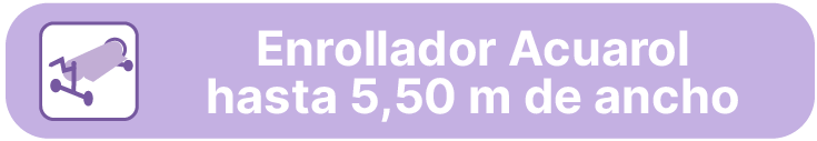 Enrollador Acuarol 5,50 para mantas t&eacute;rmicas