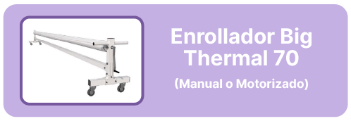 Enrollador thermal lux 70 big para mantas t&eacute;rmicas