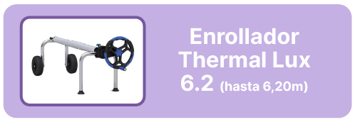 Enrollador thermal lux  6,2 para mantas t&eacute;rmicas