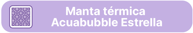 Mantas T&eacute;rmicas Acuabubble Estrella