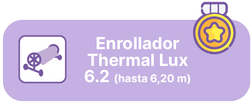Enrollador Therma Lux 6,2 para manta t&eacute;rmica