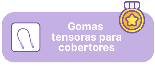 Gomas tensoras para cobertores de invierno