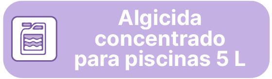 Algicida concentrado para piscina 5L
