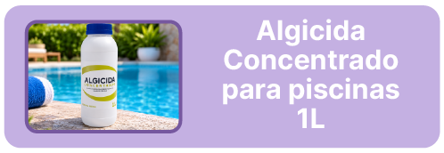 Algicida concentrado para piscina 1L