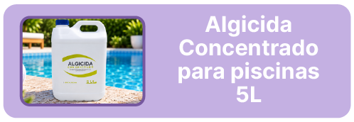 Algicida concentrado para piscina 5L