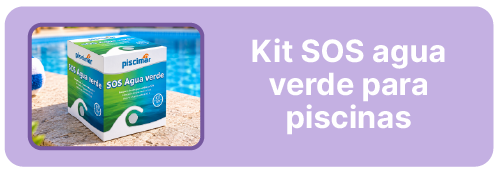  Kit SOS Agua Verde para piscinas