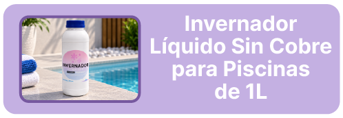 Invernador l&iacute;quido sin cobre para piscinas 1l