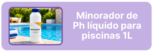 Minorador de pH l&iacute;quido para piscinas 1L