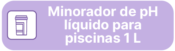 Minorador de pH l&iacute;quido para piscinas 1L